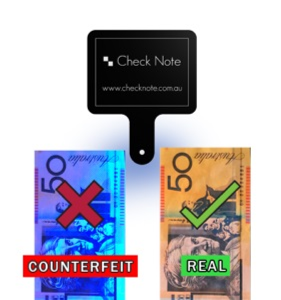 Picture of Fake Notes Cash Drawer MTN Counterfeit Detection